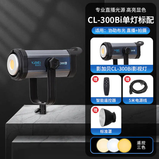 300W Dual-Color Temperature Photography Light